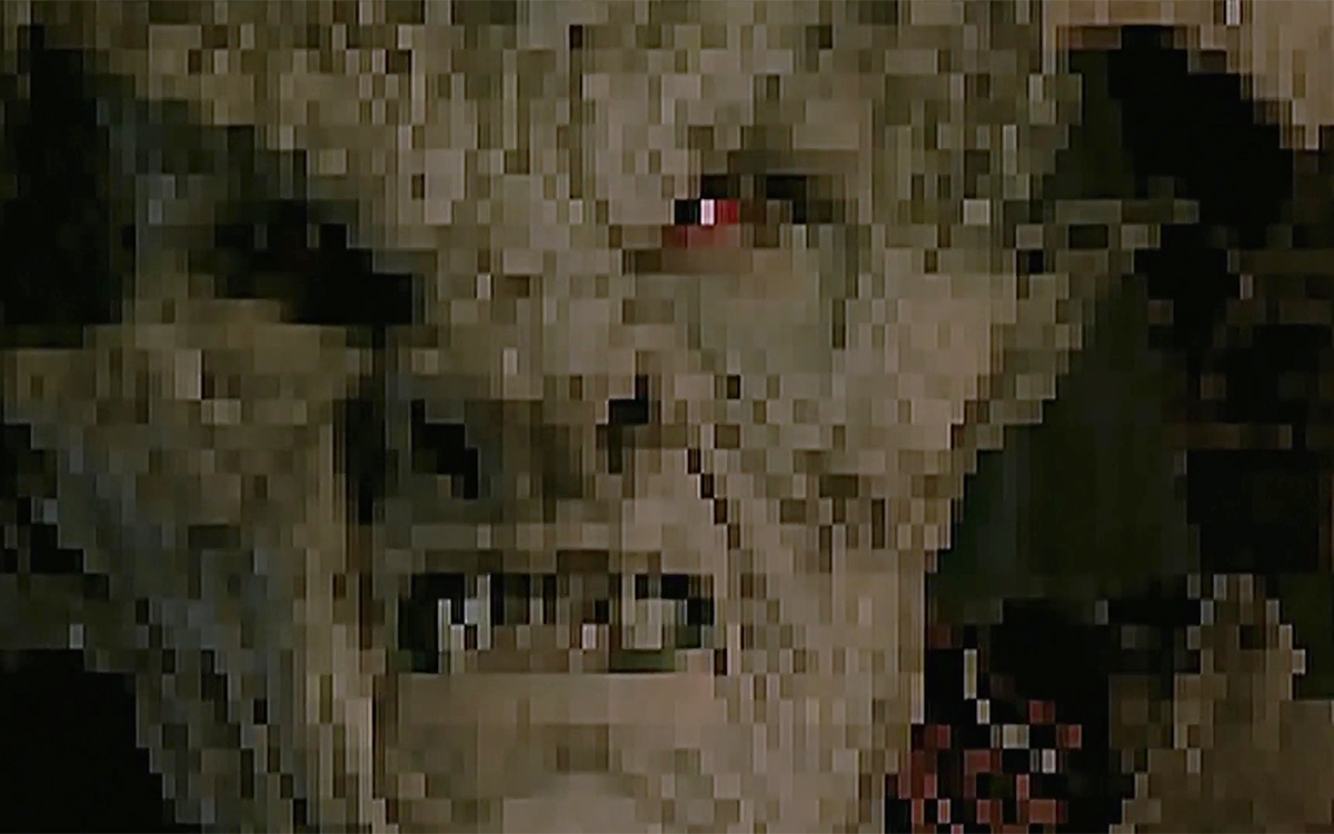 A glitchy shot of Moloch on a computer screen.